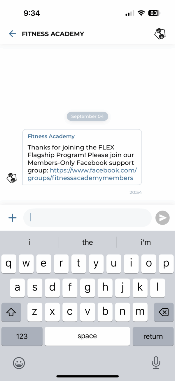 Join Flex Program FLEX Program - Fitness Academy